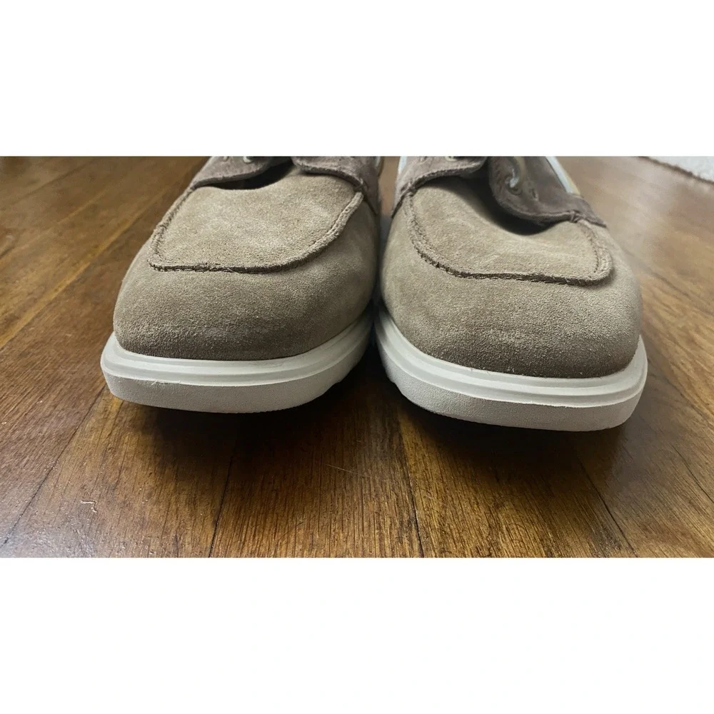 Frye Connor Boat Shoes Suede Leather Driftwood Men's‎ Size 12 Comfort Classic